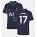 Günstige Tottenham Hotspur Cristian Romero #17 Auswärts Fussballtrikot 2023-24 Kurzarm